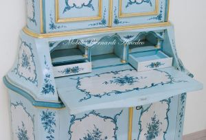 Trumeau Sagomato Laccato Decori 06