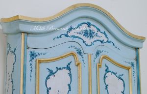 Trumeau Sagomato Laccato Decori 08