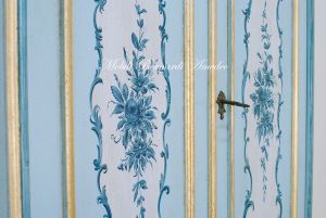Trumeau Sagomato Laccato Decori 10
