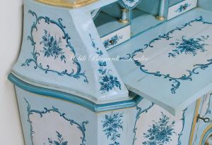 Trumeau Sagomato Laccato Decori 11