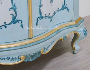 Trumeau Sagomato Laccato Decori 13