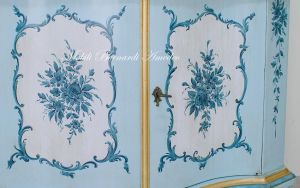 Trumeau Sagomato Laccato Decori 15