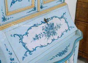 Trumeau Sagomato Laccato Decori 16