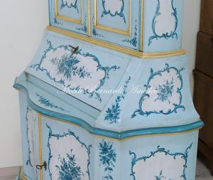 Trumeau Sagomato Laccato Decori 18