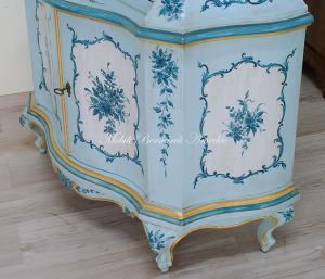 Trumeau Sagomato Laccato Decori 19