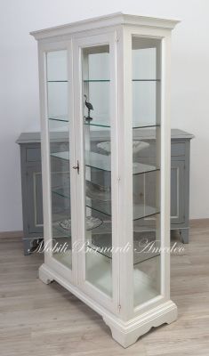 Vetrina Bifacciale Bianca 2 Ante 04