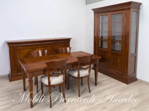 Solid walnut wood furniture for classic style living room