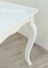 Tavolo allungabile colorato bianco avorio