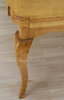 Tavolo in ciliegio - dettaglio gamba sagomata