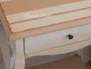 Tavolino comodino in legno massello laccato
